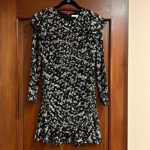 VERONICA BEARD BLACK COCKTAIL DRESS WITH DETAILS SIZE US 4 Stylish dress new